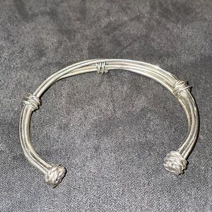 Silver plated bracelet